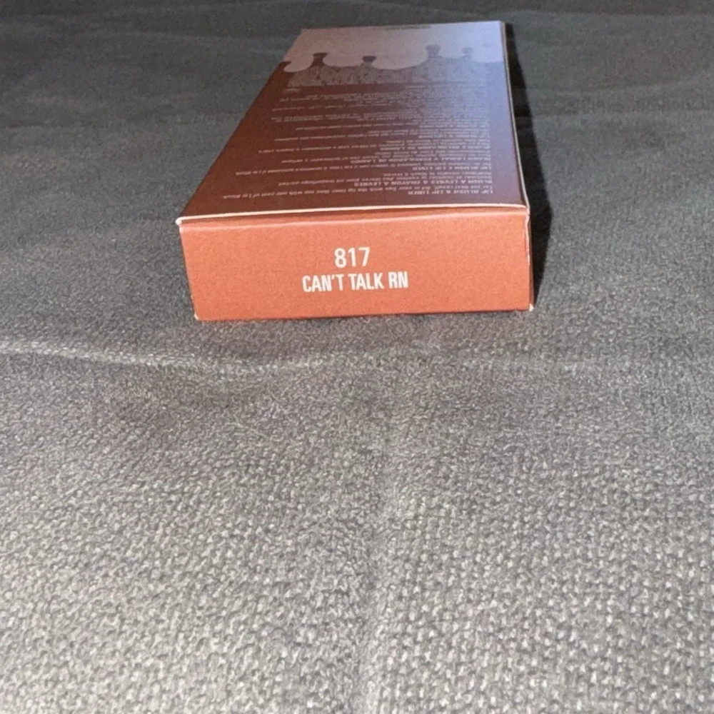 Kylie Cosmetics Matte Lip Kit Can't Talk RN 817 Lipstick Lipliner Duo